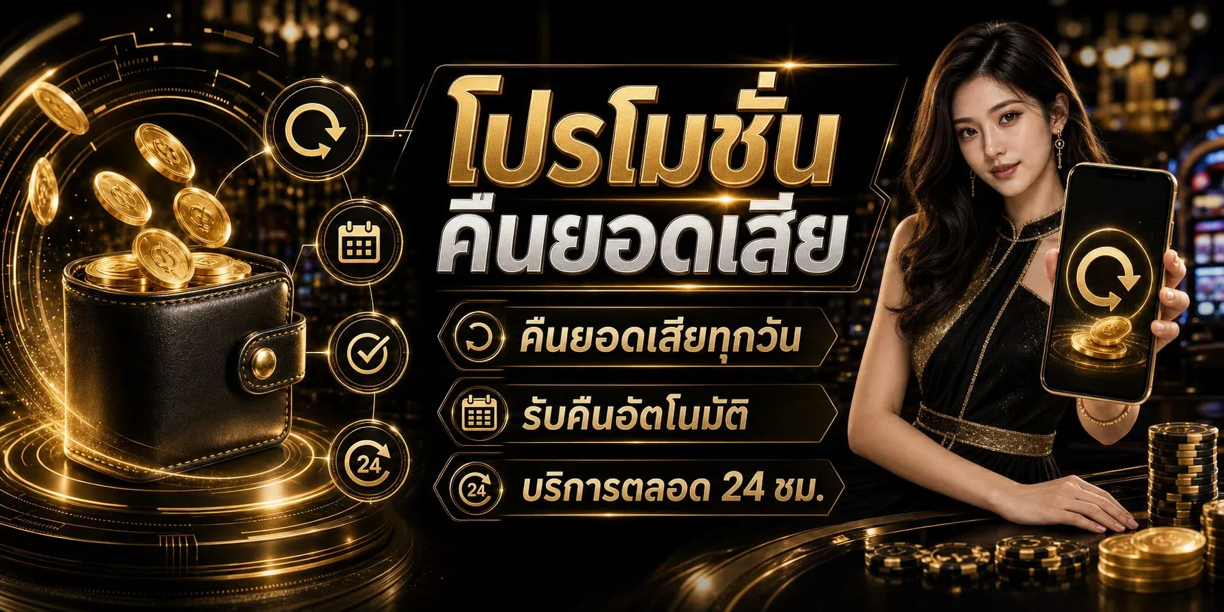 แบนเนอร์ Riches4k เว็บตรง สมัครเล่นสล็อตและบาคาร่า